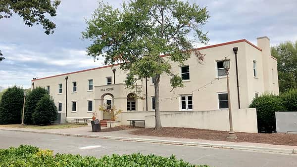 Built in as a dorm for nurses and classroom space for the nursing school