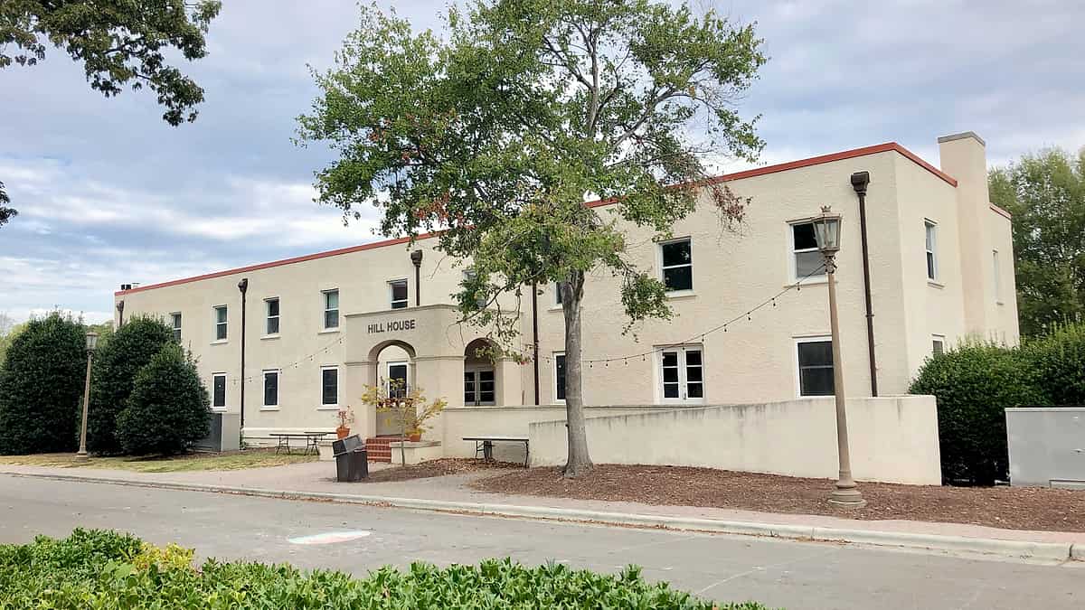 Built in as a dorm for nurses and classroom space for the nursing school