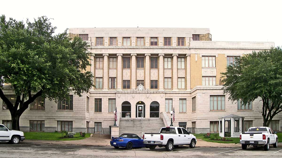 The Hunt County, Texas courthouse in Greenville, Texas, United States was built in