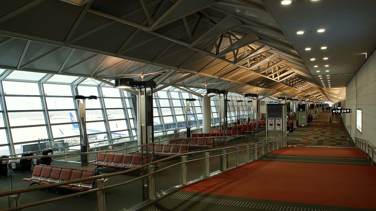 Domestic Departure Lounge of Chubu Centrair International Airport (Tokoname City, Aichi Prefecture, Japan)
